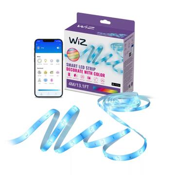 WiZ Striscia Luminosa Led Smart 4m, WiFi, Controllo tramite App, Controllo Vocale