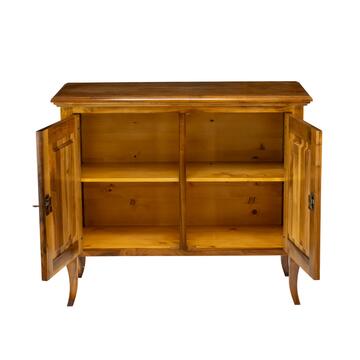 Credenza Classica 2 Ante in Legno Massello - con Gambe... - Marino Fa Mercato