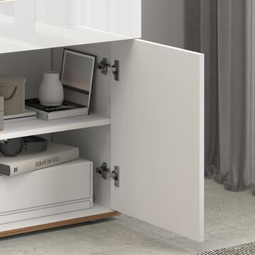 Credenza Garda 2 Ante + 1 Cassetto, L 80 cm, Bianco... - Marino Fa Mercato