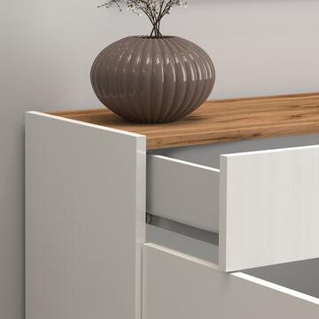 Credenza Garda 3 Ante + 1 Cassetto, L 120 cm, Bianco... - Marino Fa Mercato