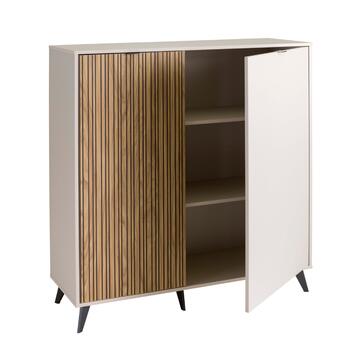 Madia Moderna Multiuso 2 Ante 123x41 h 125cm Cashmere... - Marino Fa Mercato