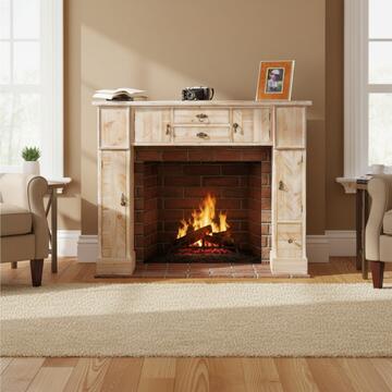 Console Mobile Camino 4 Ante + 3 Cassetti 120x100x23 cm