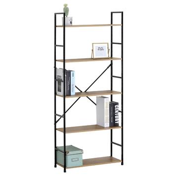 Libreria Moderna Amany con 5 Scaffali - 59x24 h144... - Marino Fa Mercato