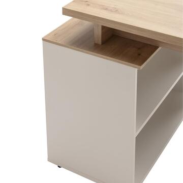 Scrivania Angolare Moderna Cachemire/Rovere Artisan... - Marino Fa Mercato
