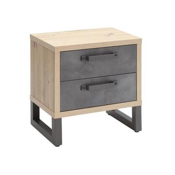 Comodino Moderno 2 Cassetti - 52x35 h53 cm - Camera... - Marino Fa Mercato