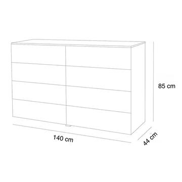 Comò/Cassettiera Moderna Privilegio - con 8 Cassetti... - Marino Fa Mercato
