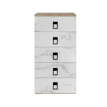 Comò/Cassettiera Cinquino Alino Moderna - 48x40 h99... - Marino Fa Mercato