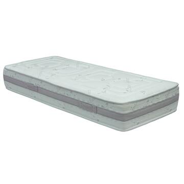 Materasso 1 piazza e mezzo a molle e memory Harmonie, rivestito in jersey 120x190 Marino Fa Mercato