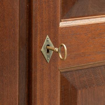 Armadio classico ad arco Gendarme in legno noce 2 ante... - Marino Fa Mercato