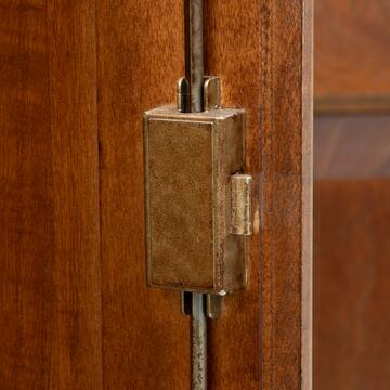 Armadio classico ad arco Gendarme in legno noce 2 ante... - Marino Fa Mercato