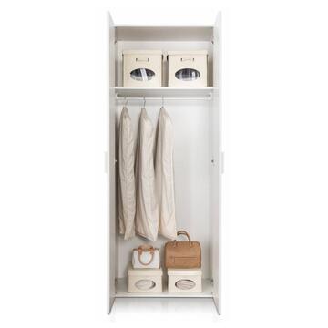 Armadio Moderno Small 2 Ante Battenti - 82,6x53,3 h... - Marino Fa Mercato