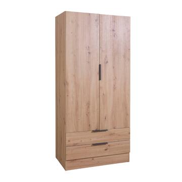 Armadio Moderno 2 Ante Battenti + 2 Cassetti - 82x46... - Marino Fa Mercato