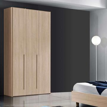 Armadio Moderno Easy 3 Ante Battenti - 123x53 h 245...