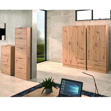 Armadio Moderno 3 Ante Battenti + 2 Cassetti - 120x47... - Marino Fa Mercato