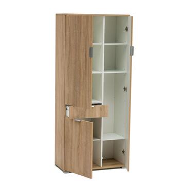 Mobile multiuso 3 ante + 1 cassetto Rovere Sonoma - Marino Fa Mercato