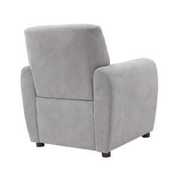 Poltrona Moderna Smoty Rivestita in Tessuto Grigio... - Marino Fa Mercato