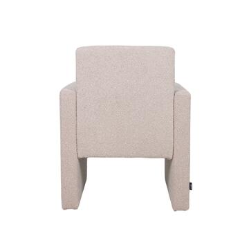 Poltrona Liky Bouclé Tortora 63x64x47cm - Marino Fa Mercato