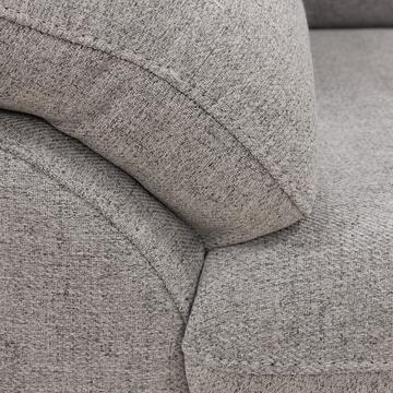 Divano 2 posti classico Bari grigio 150x85x90 - Marino Fa Mercato