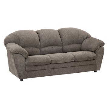 Divano Melissa 3 Posti Grigio 205x95x83cm - Made in Italy