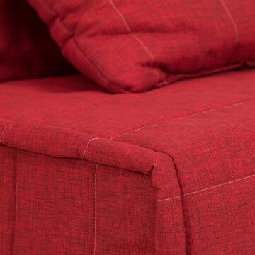 Divano Letto Bomber Rosso 1 Piazza, Sfoderabile con... - Marino Fa Mercato