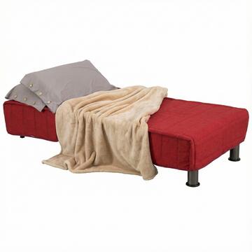 Divano Letto Bomber Rosso 1 Piazza, Sfoderabile con... - Marino Fa Mercato