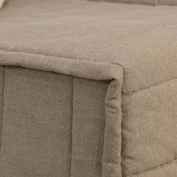 Divano Letto Bomber Nocciola 1 Piazza e Mezzo, Sfoderabile... - Marino Fa Mercato