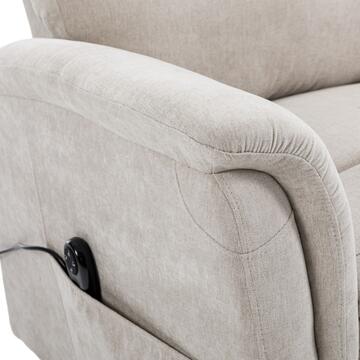 Poltrona Motorizzata Solea Beige - 2 Motori + Telecomando... - Marino Fa Mercato