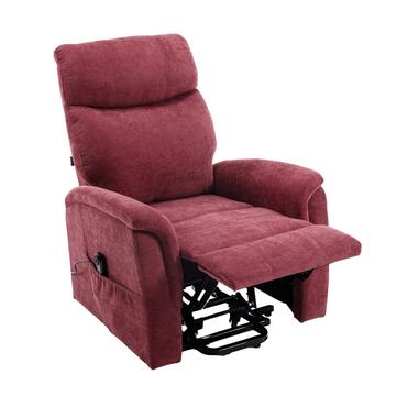 Poltrona Motorizzata Solea Rossa - 2 Motori + Telecomando... - Marino Fa Mercato