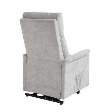 Poltrona Motorizzata Essenza Beige - 1 Motore + Telecomando... - Marino Fa Mercato