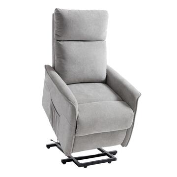 Poltrona Motorizzata Essenza Beige - 1 Motore + Telecomando... - Marino Fa Mercato