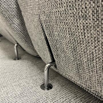 Divano Letto Komor Angolare SX Grigio - 262x164 h98... - Marino Fa Mercato