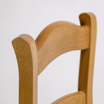 Sedia Paesana Marocco in Legno Massello Naturale con... - Marino Fa Mercato