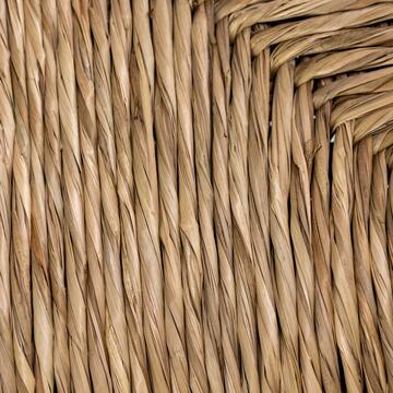 Sedia Bambini in Legno Noce con Seduta in Paglia - Stile Tradizionale