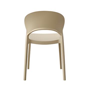 Sedia Fortis Kaki in Polipropilene - 47x58 h78 cm -... - Marino Fa Mercato