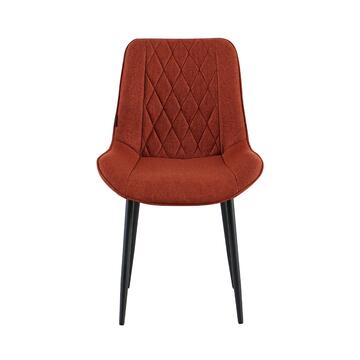 Sedia Moderna Zora Arancione - 58x53 h84 cm - per Sala... - Marino Fa Mercato