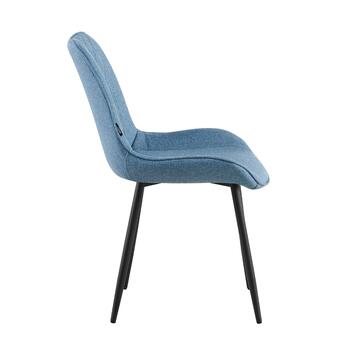 Sedia Moderna Zora Blu - 58x53 h84 cm - per Sala da... - Marino Fa Mercato