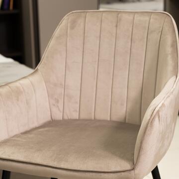 Poltroncina Moderna Marrone Nemesi con Gambe in Ferro... - Marino Fa Mercato