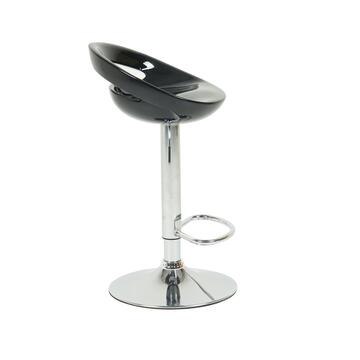 Sgabello Amy con Elevazione a Gas 45x41 h 77cm - Nero