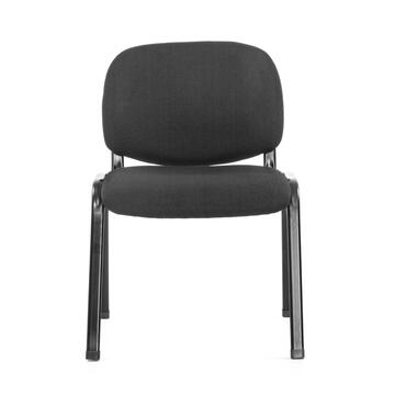 Sedia Beta da Ufficio Nera 54,5x58 h 81,5cm con Imbottitura... - Marino Fa Mercato