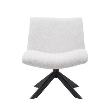 Poltrona Moderna Swiry Beige 77x78x65cm - Marino Fa Mercato