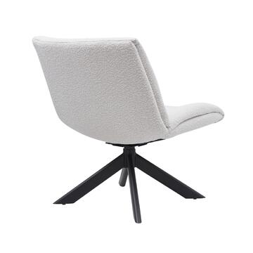 Poltrona Moderna Swiry Beige 77x78x65cm - Marino Fa Mercato