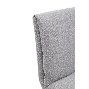 Poltrona Moderna Swiry Grigia 77x78x65cm - Marino Fa Mercato