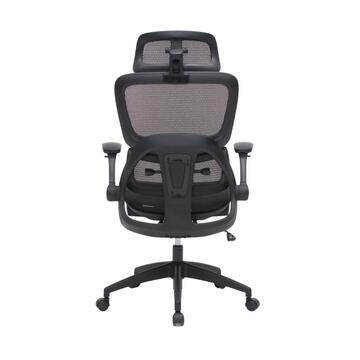 Poltrona da Ufficio Nera Ergonomica Kinetika con Ruote,... - Marino Fa Mercato