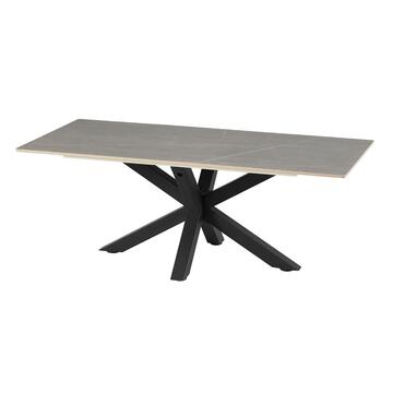 Tavolino Moderno da Caffè Keta 120x60x45 cm - Grigio