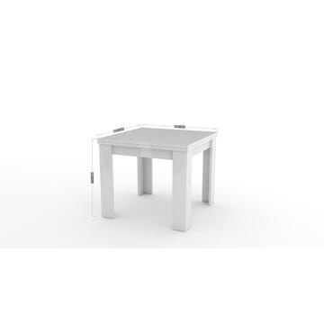 Tavolo Moderno Libro Allungabile 90/180x90 Ardesia - Marino Fa Mercato