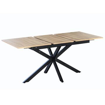 Tavolo Moderno da Pranzo Allungabile Rovere 120x160x80... - Marino Fa Mercato