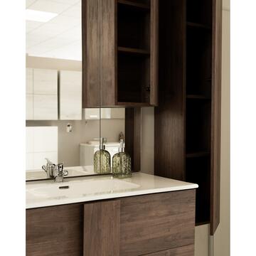 Mobile colonna bagno 1 anta rovere Jupiter - Marino Fa Mercato