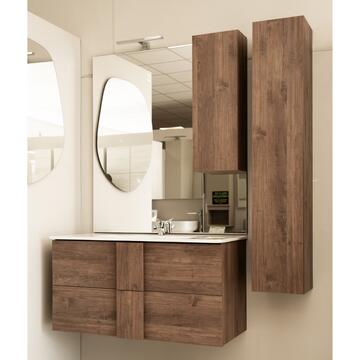 Mobile colonna bagno 1 anta rovere Jupiter - Marino Fa Mercato