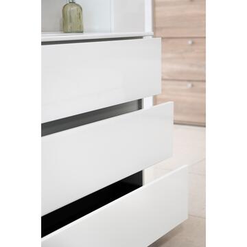 Mobile Bagno Moderno Base a Terra Start Bianco Lucido... - Marino Fa Mercato