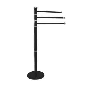 Piantana Porta Asciugamani Jad da Terra - 22x22 h 85,5 cm - con 3 Rami - Colori Assortiti